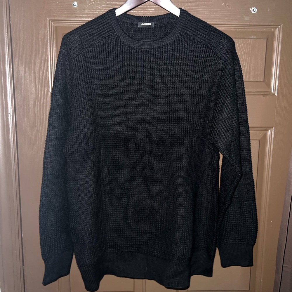 JMIERR Waffle Knit Pullover XL